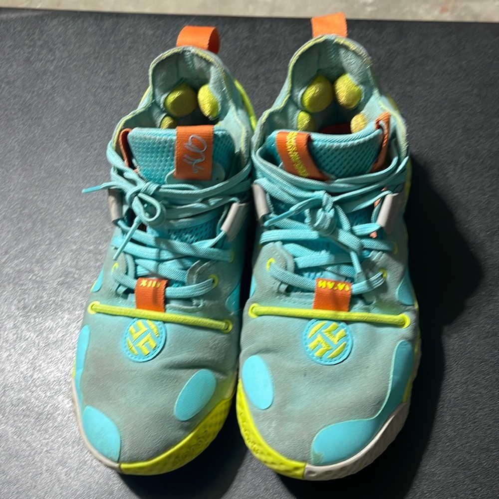 Adidas Harden Vol 6‎ Basketball Shoes Pulse Aqua / Yellow GV8703